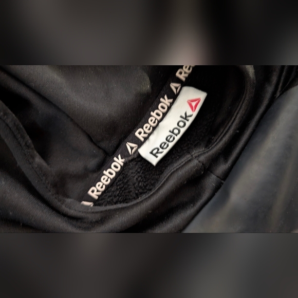 Reebok Black Hoodie with Logo Accents - Picture 3 of 5